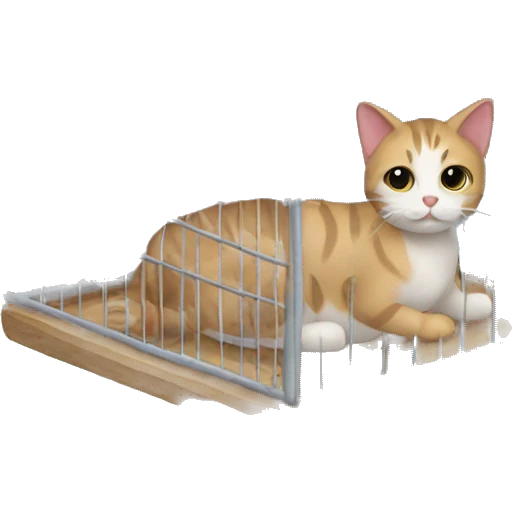 cat cage emoji