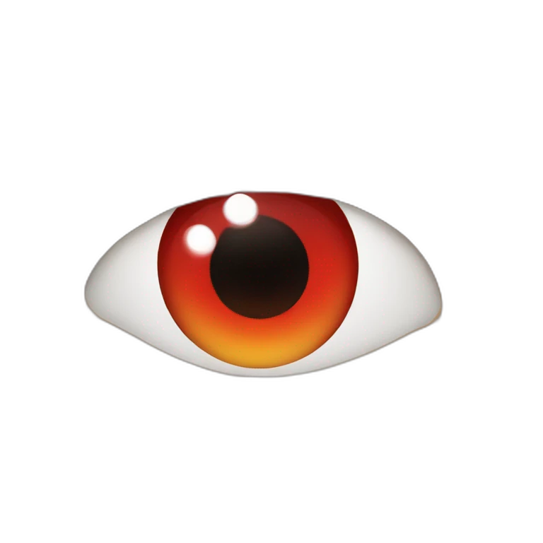 yeux rouge emoji