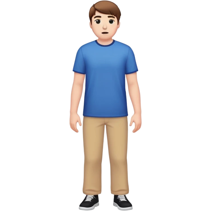 Mr beast full body standing emoji