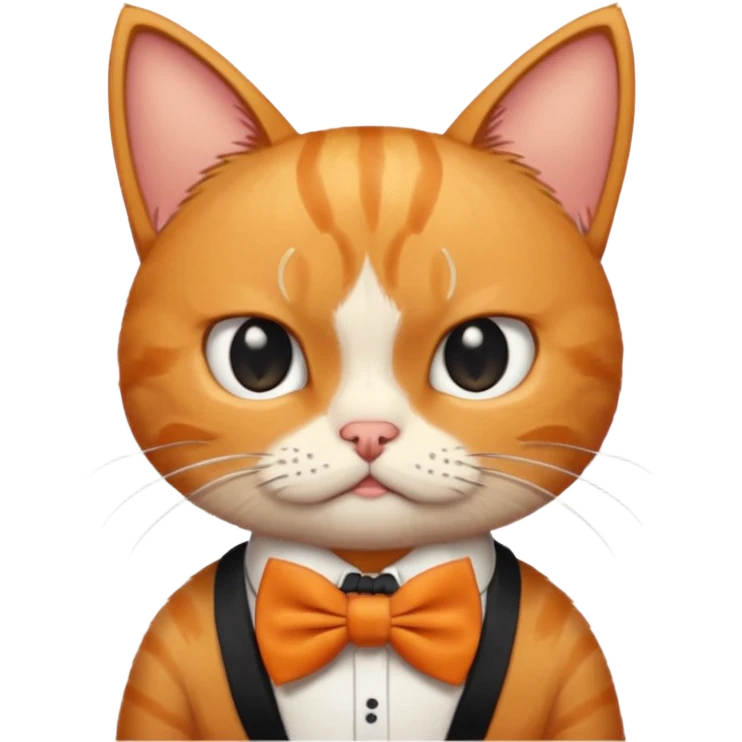 comic style cat hates monday emoji