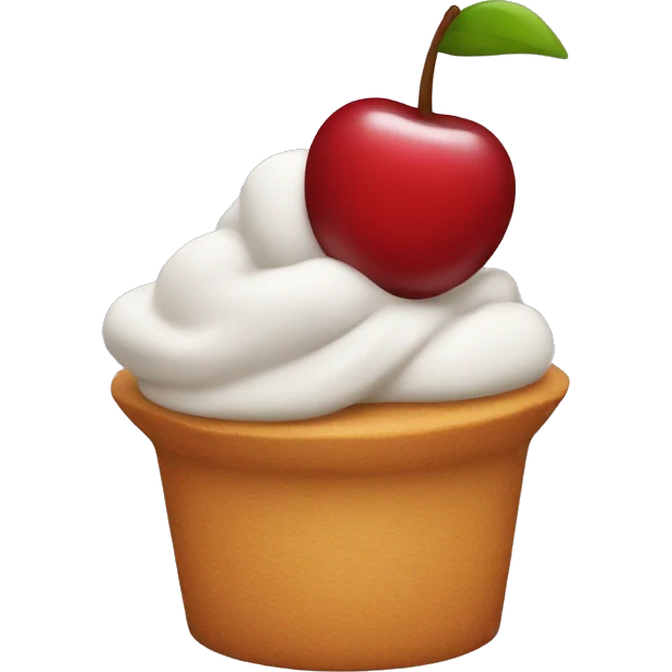 And a cherry on top emoji