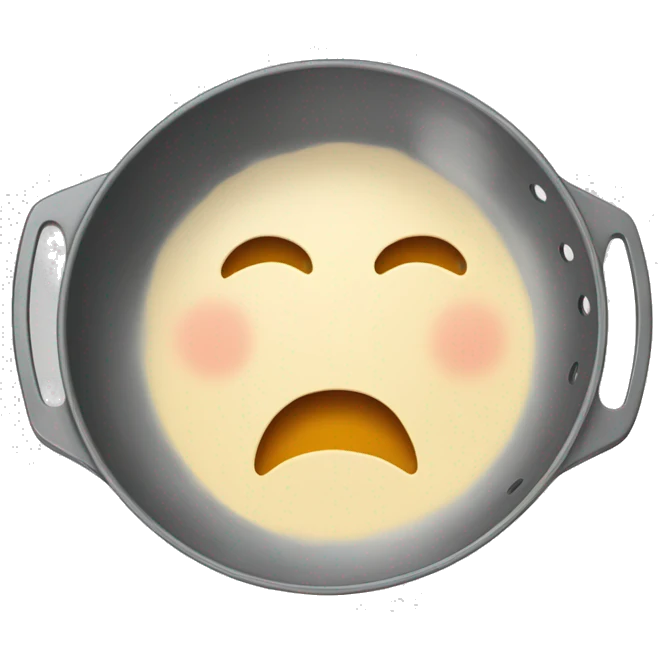 Empty fryingpan emoji