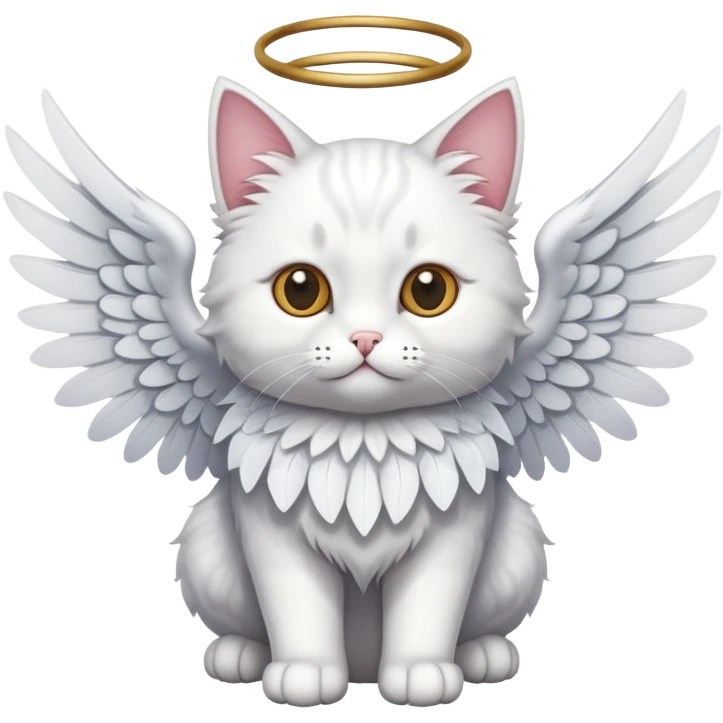 a cat with wings emoji