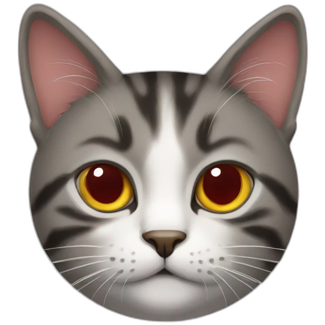 cat with a red chest emoji