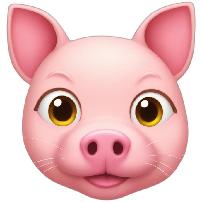 Cat-pig emoji