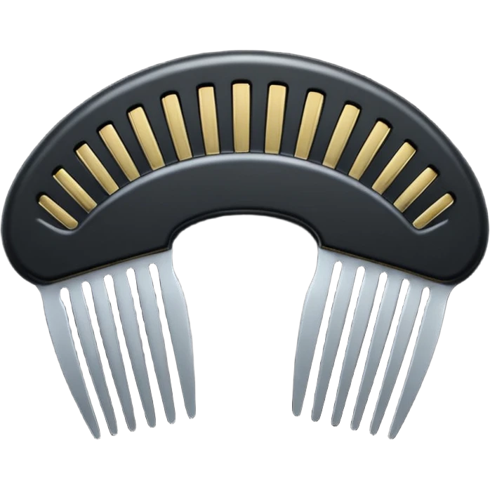 circle comb emoji