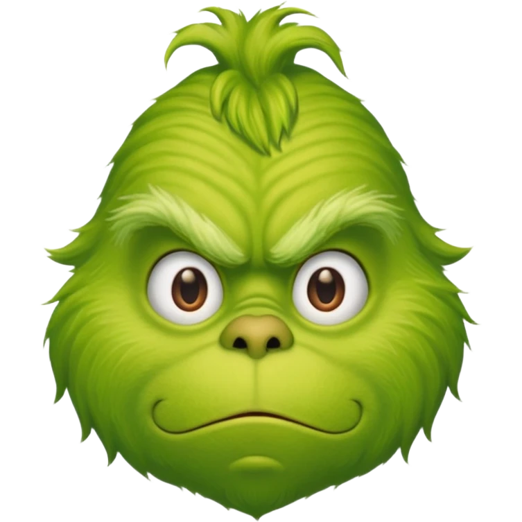 Grinch mano emoji