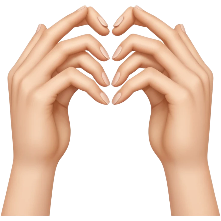 Corazón con las manos emoji