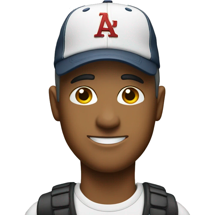 Director of ticket sales wearing a baseball cap emoji