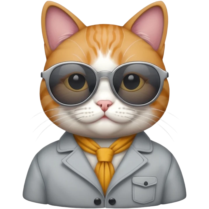 cat wearing sunglasses emoji