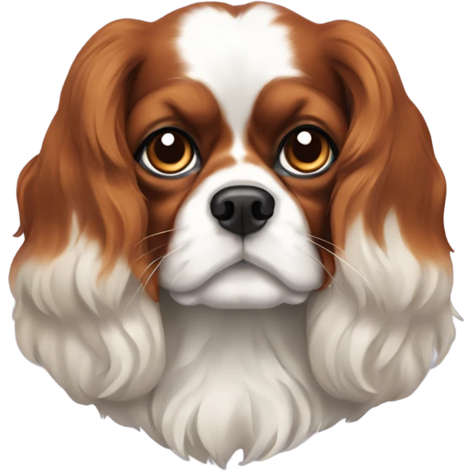 King Charles Cavalier dog emoji