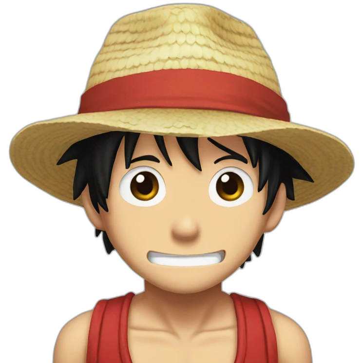 Luffy emoji