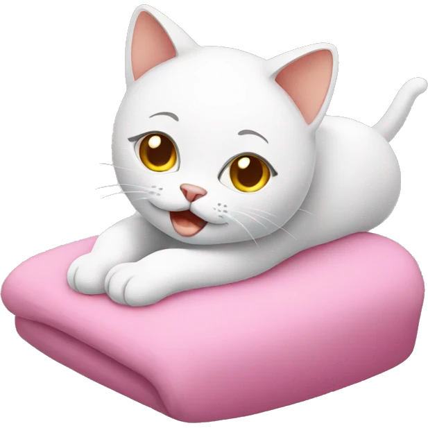 Cat massage emoji