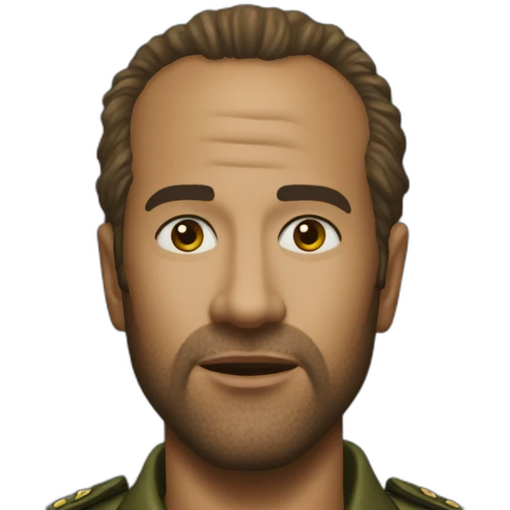 kirk lazarus tropic thunder emoji