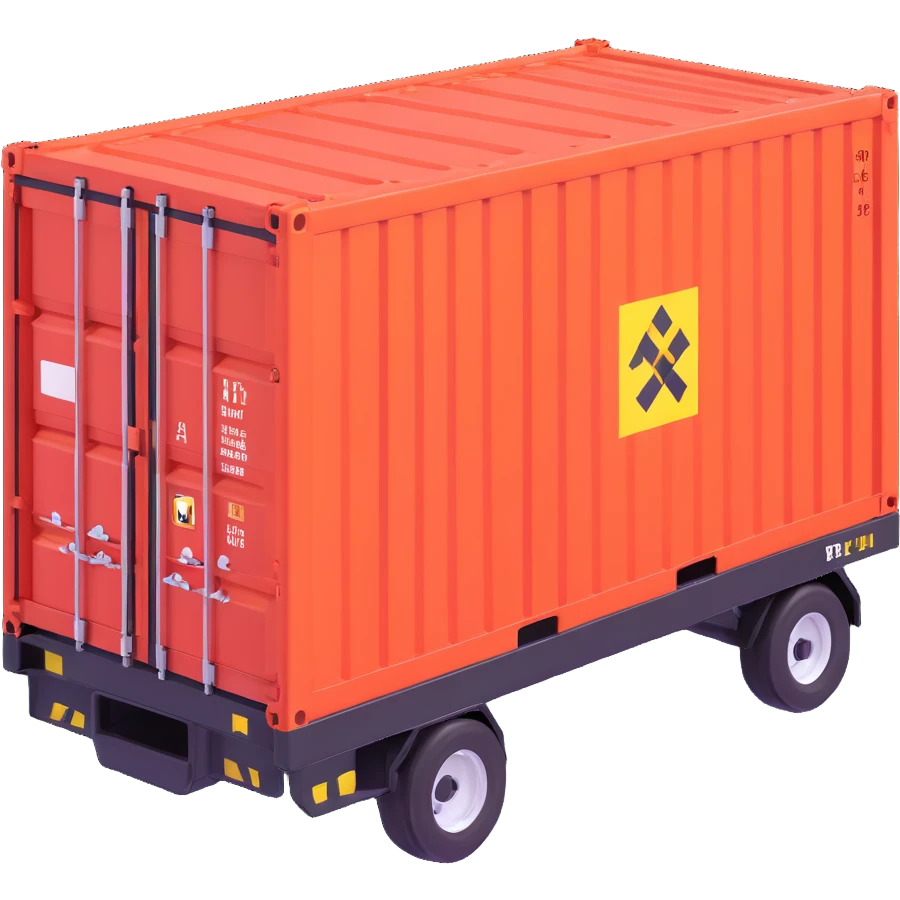 hazardous materials cargo container emoji