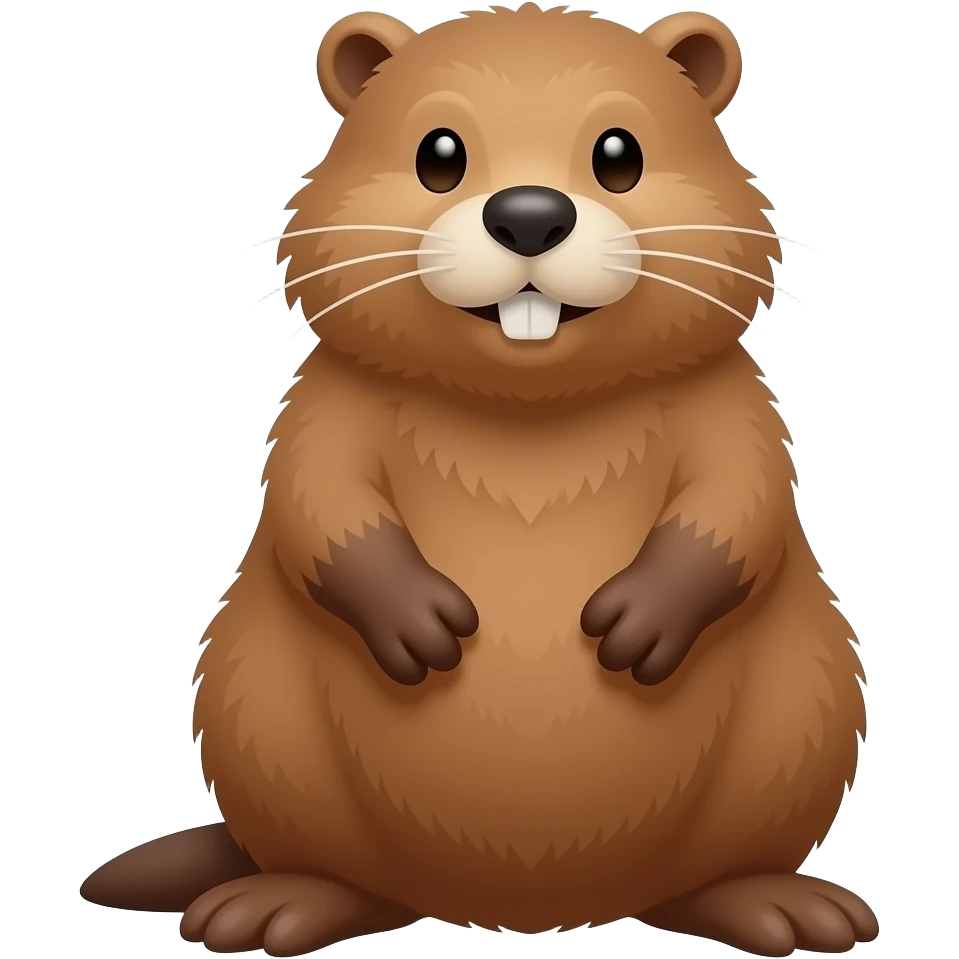 beaver emoji
