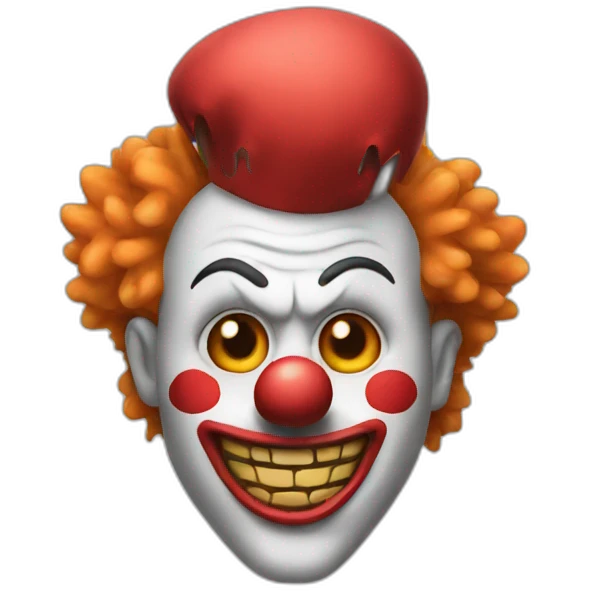 saw clown emoji