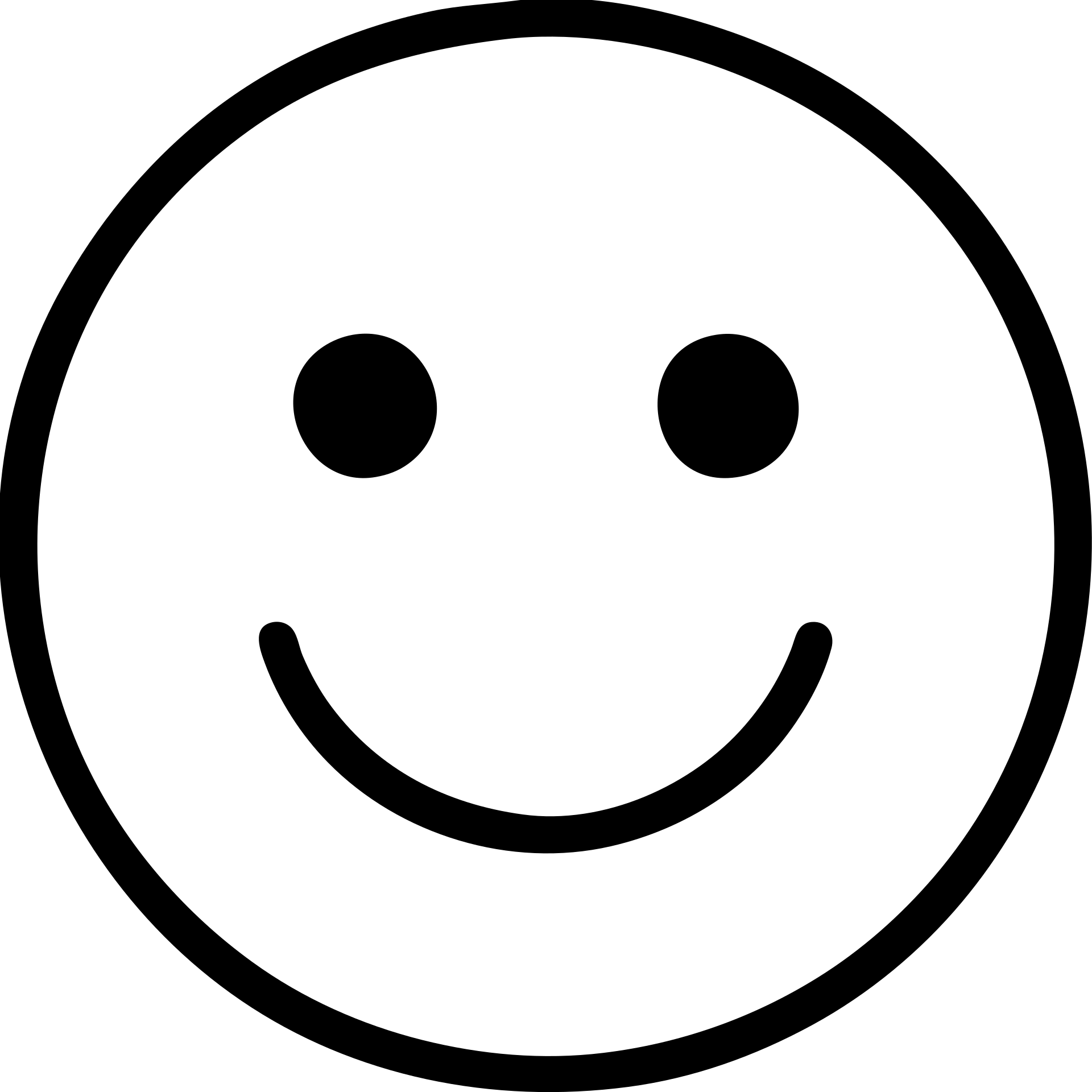 smiley face icon outline emoji