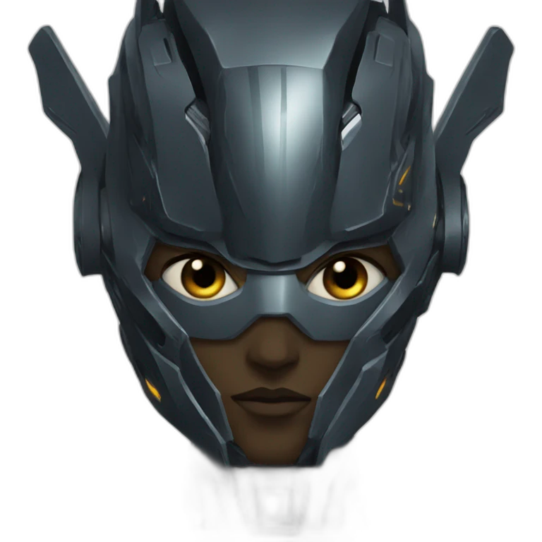 Dark night Mecha emoji