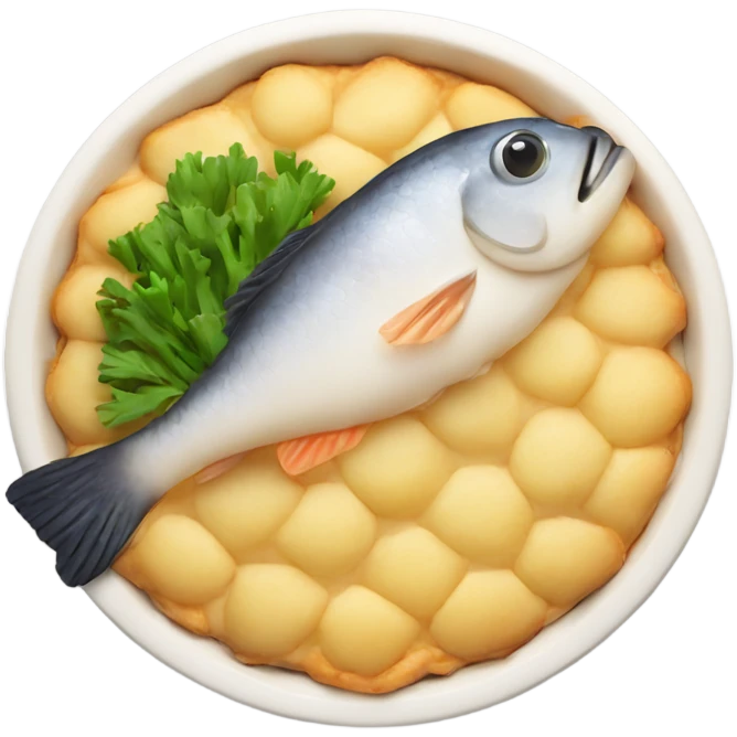 Fish pie emoji