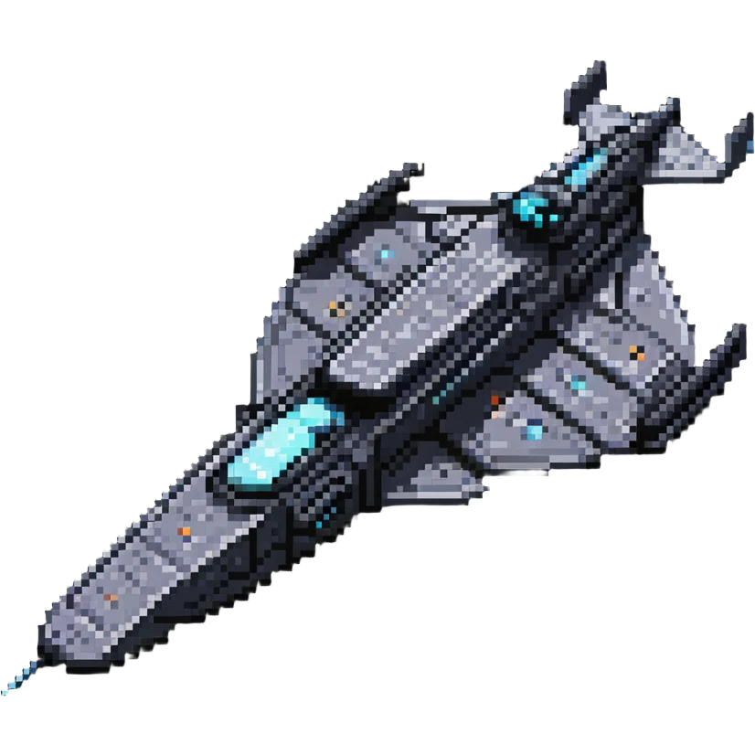 sleek futuristic space cruiser emoji
