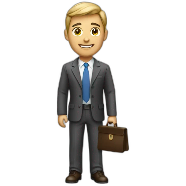 working business man emoji