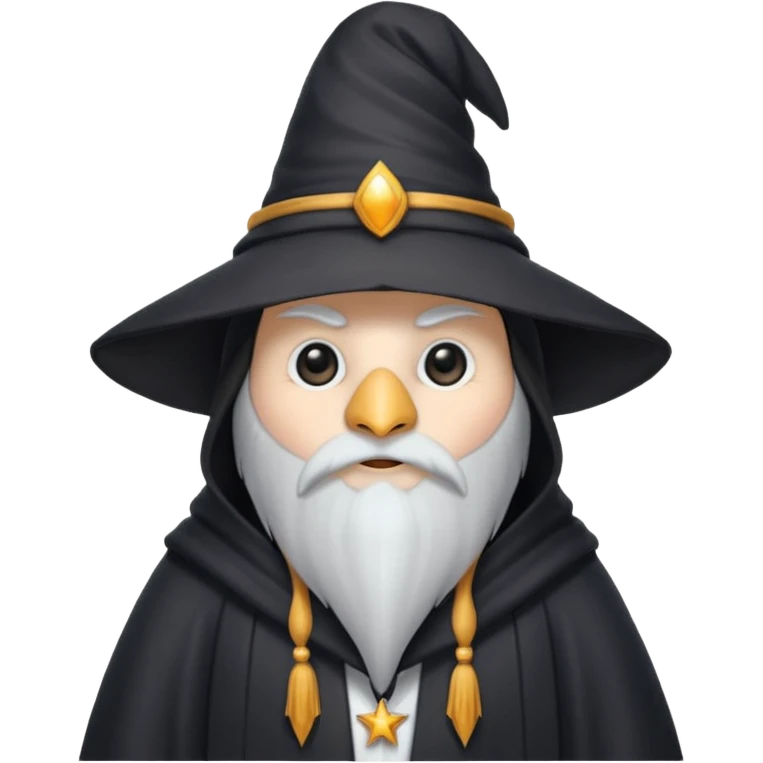 Penguin Wizard emoji