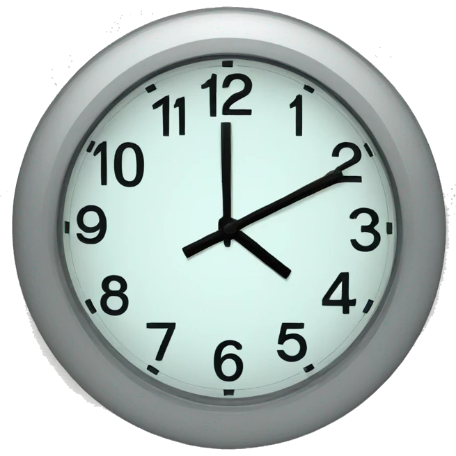 Clock emoji