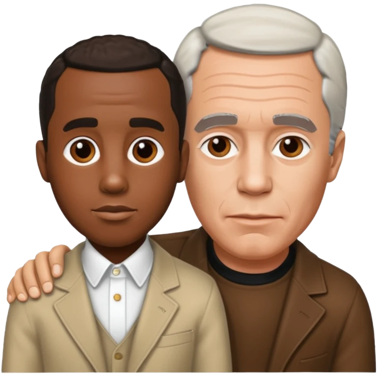 Diddy and Epstein  emoji