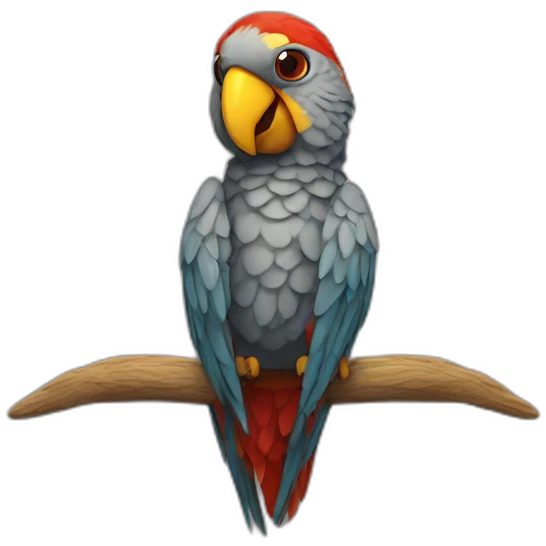 lying dead parrot cross eyes emoji