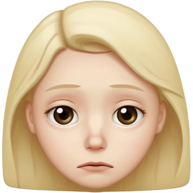Cansado y triste emoji