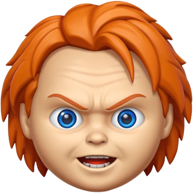 Un emojin de chuky emoji