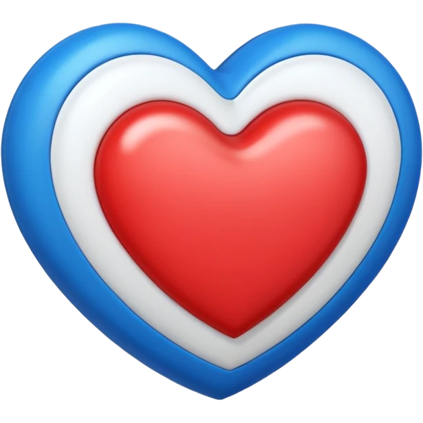 Make me an emoji to my school Holy cross davao college  representing this three colors ❤️💙🤍 make it like a FEU style emoji