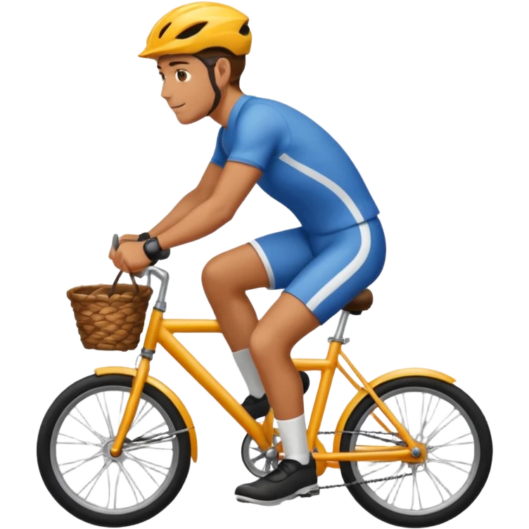 Man on bike  emoji