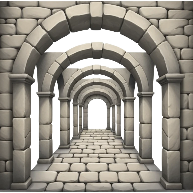 stone corridor emoji