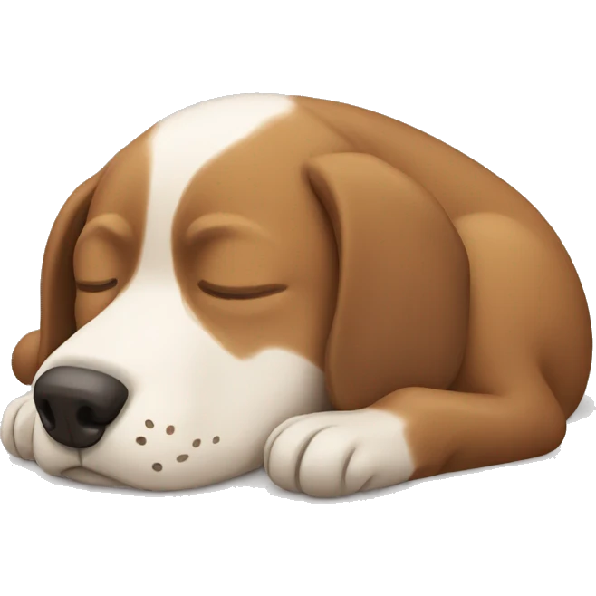 sleeping dog emoji