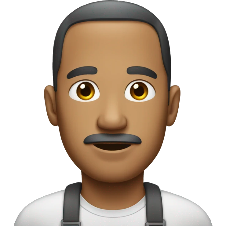 man wearing ga ma emoji