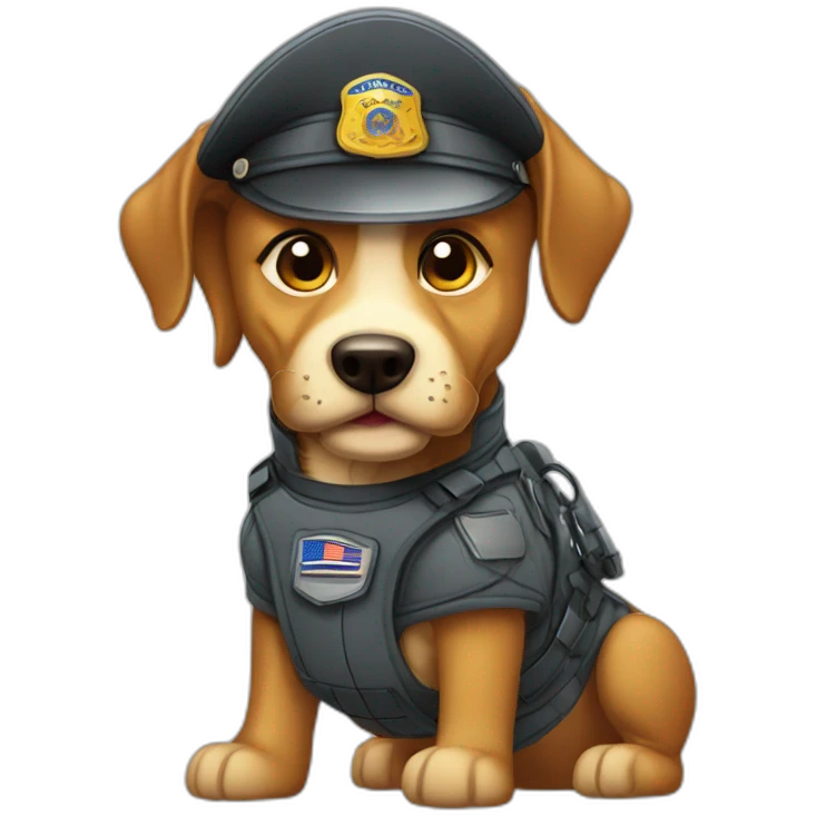 guard dogs cartoons emoji