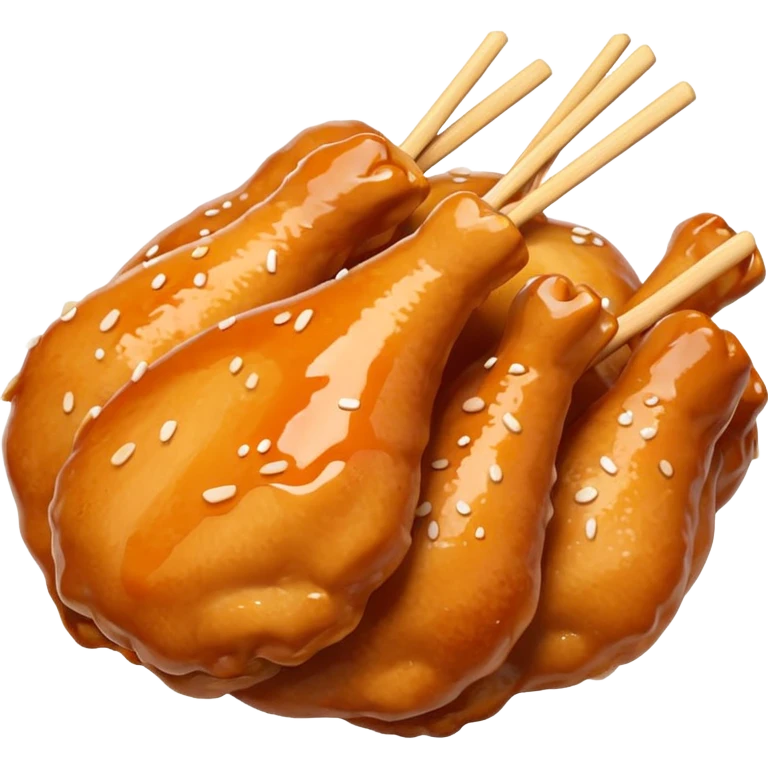 Orange chicken emoji