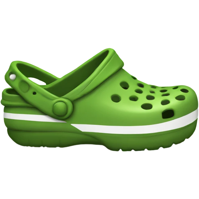 Crocs shoes emoji