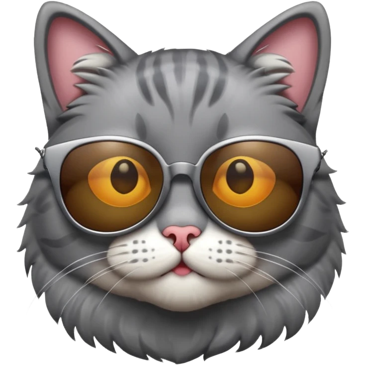 Cat wearing sunglasses emoji
