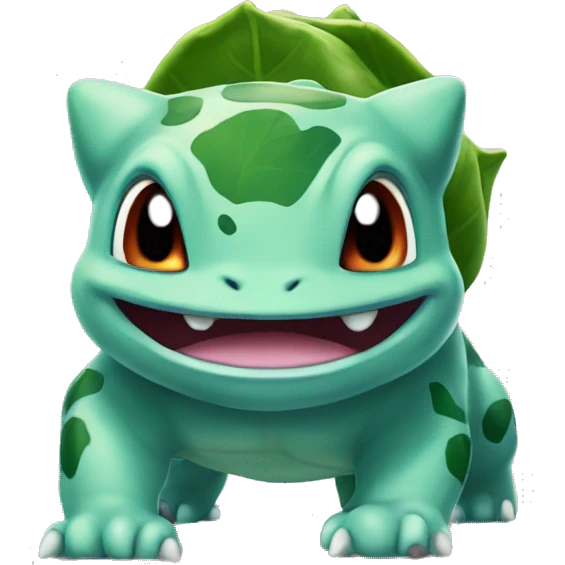 bulbasaur caminando emoji