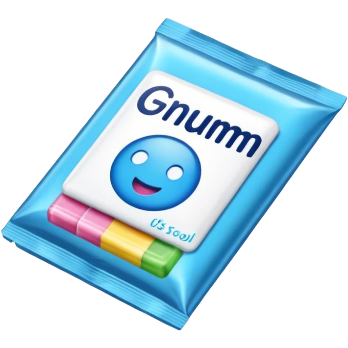 Pack of gum  emoji