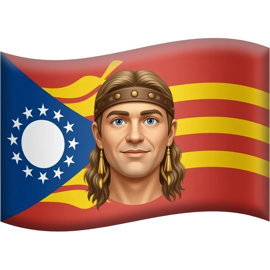 choctaw native american official flag emoji