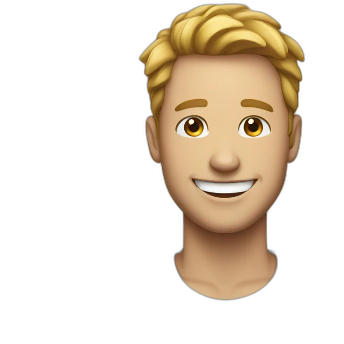 white guy smile emoji