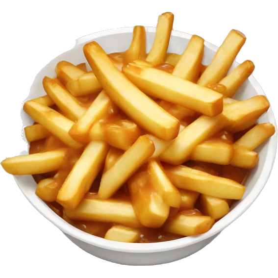 poutine français  emoji