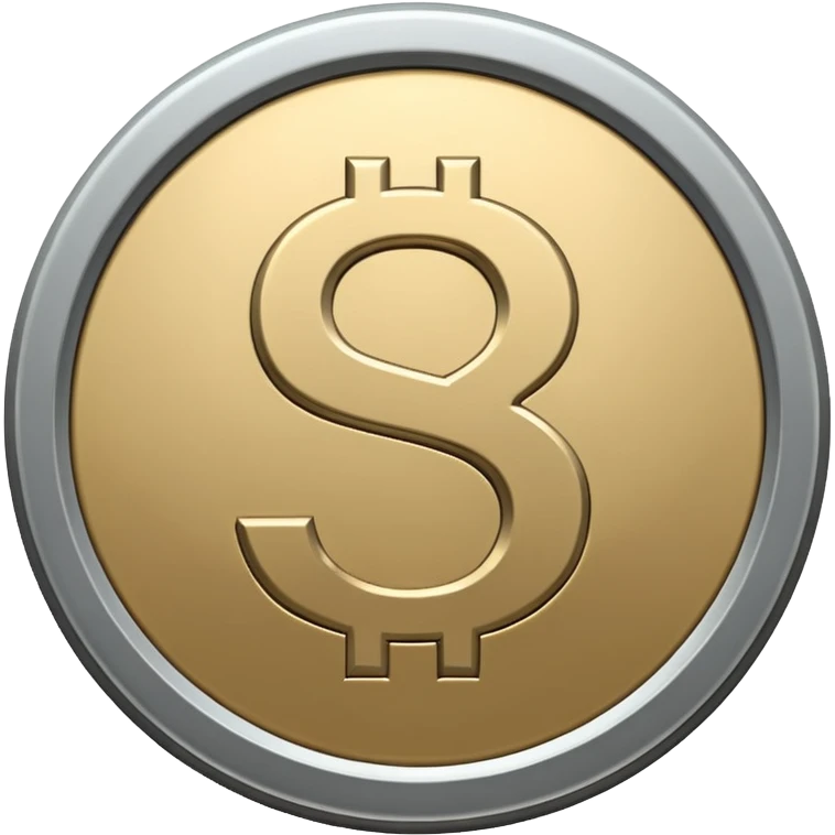 gray dollar sign SYMBOL in circle emoji