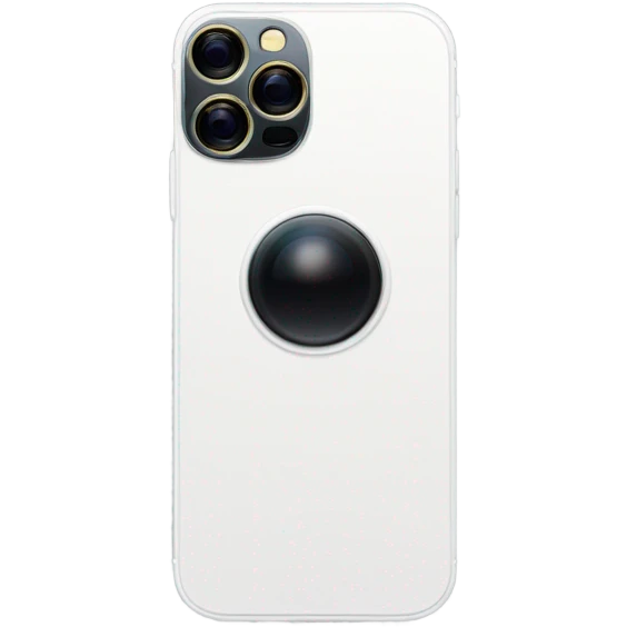 White iPhone 14Pro Max emoji