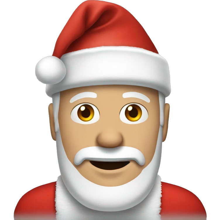 bruce willis with santa hat emoji