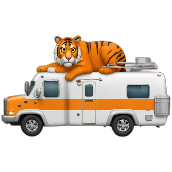 Clemson-tiger-driving-a-class-a-rv emoji